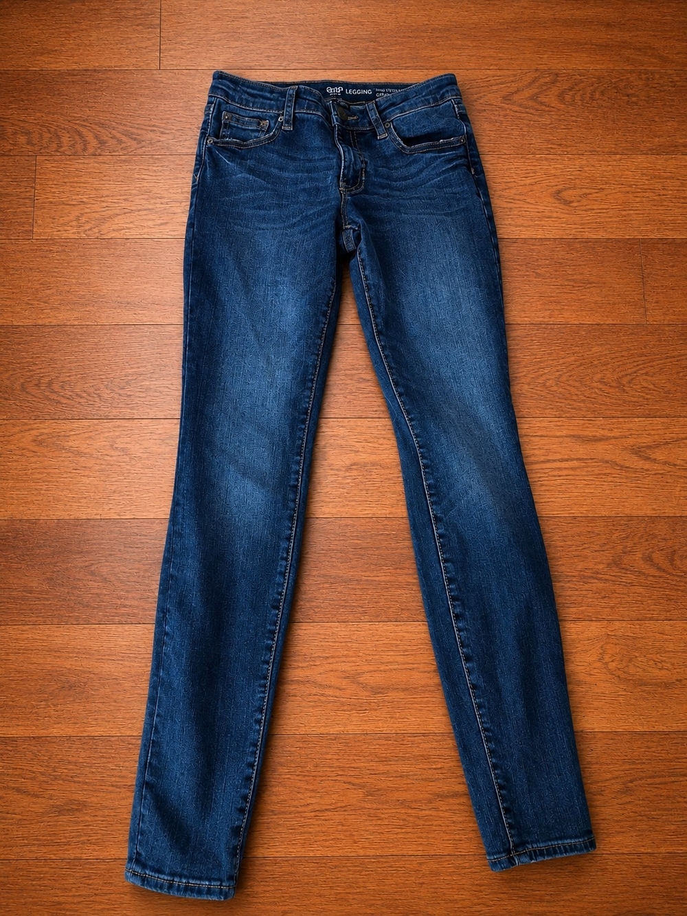 Gap High Stretch Legging Jeans Womens 26R Dark Wash Skinny Stretch Denim